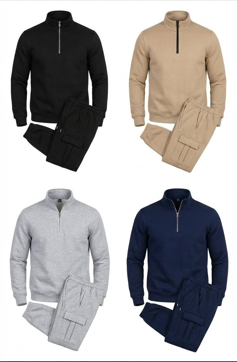 Ensemble demi zip - Pants cargo