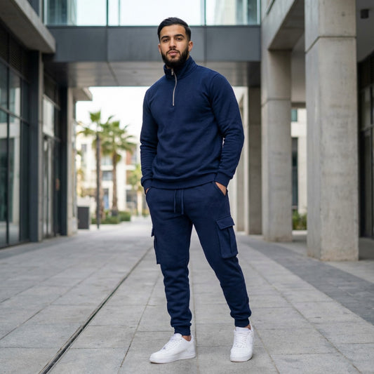 Ensemble demi zip - Pants cargo